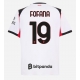 Maillot de foot AC Milan Youssouf Fofana #19 Extérieur vêtements 2025-26 Manches Courtes Maillot de foot AC Milan Youssouf Fofana #19 Extérieur vêtements 2025-26 Manches Courtes